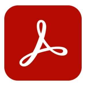 Adobe Acrobat Reader (64-bit) software logo
